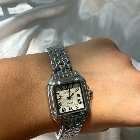 Panthere Classic Rectangle Stainless Steel Watch NEW
Waterproof - Picture 14 of 16